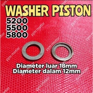 MESIN (1 piece) 5200 washerRing chain saw engine piston retainerRing senso 5500 5800 52cc 55cc 58cc 