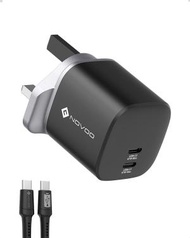 NOVOO - RG67 GaN 67W 快速充電器 (雙USB-C 輸出)