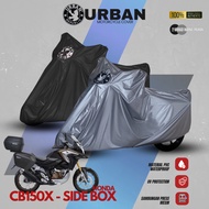 Urban Honda CB150X Motorcycle Cover Plus Side Box 100% Waterproof & UV Protection / Honda CB 150 X M