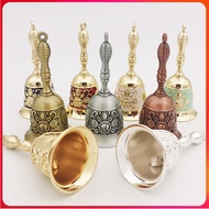 1PC Vintage Hand Cranked Bell, Christmas Bell For Calling The Elderly, School Bell, Metal Pendant