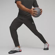 PUMA 訓練系列Puma Fit Tapered風褲 男休閒長褲-黑-52386101 L 黑色