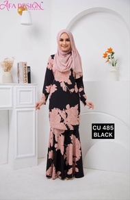 Afa Design Baju Kurung Payung Kembang S-3XL
