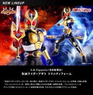全新 啡盒未開 真骨雕 shf kamen rider agito Trinity Form 假面騎士 亞極陀 三合一 幪面超人