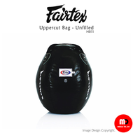 Fairtex Uppercut Bag - Unfilled "HB11" Black Color