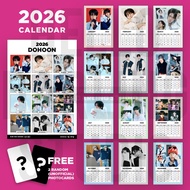 Kpop 2026 TWS DOHOON Calendar