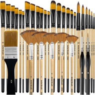 32 Pcs Brush Board Brush Hook Line Pen Set Acrylic Oil Brush Set AHLE