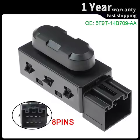 Power Seat Switch for Ford Lincoln Mercury Mustang Edge Escape Expedition 5F9T-14B709-AA 9L3Z14A701A