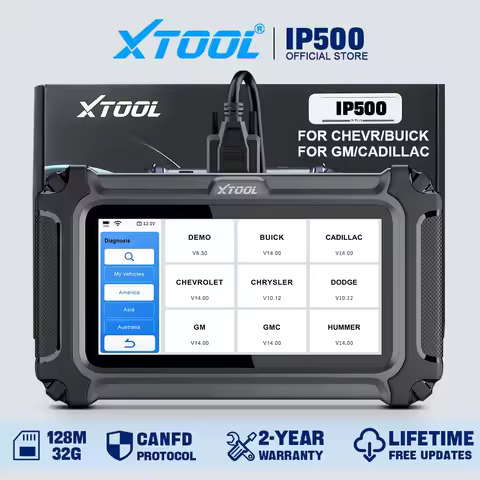 XTOOL InPlus IP500 For Buick/Chevrolet/Cadillac/GMC OBD2 Scanner Full Systems OBD2 Automotive Scanne