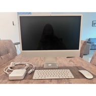[All in one] 24-inch Silver iMac M1 with 4.5K Retina display