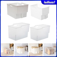 [Lzdhuiz1] Kitchen Organizer Storage Container Grain Storage Basket Seasoning Box Pantry Organization Home Cupboard