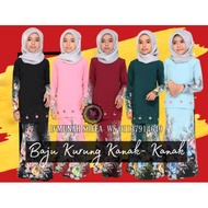 BAJU RAYA  KURUNG MODEN KANAK-KANAK PEREMPUAN  KIDS CLOTHING