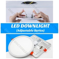 Adjustable LED Downlight 18W/24W Square Round 6Inch 8Inch Adjustable series panel Downlight Ceiling 