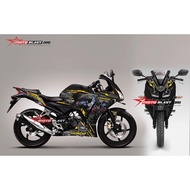 LOKAL Decal Sticker Honda CBR150R Local BLACK BUMBBLE BEE
