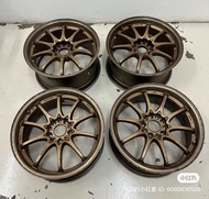 Rays Volk Racing CE28N MONOBLOCK Bronze 18inch Wheel Set ET38 ET40 5X114.3 Used Japan