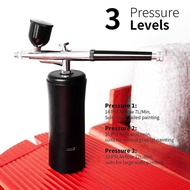 Mini Airbrush Spray Gun Nail Art Body Painting 32PSI 800mAh