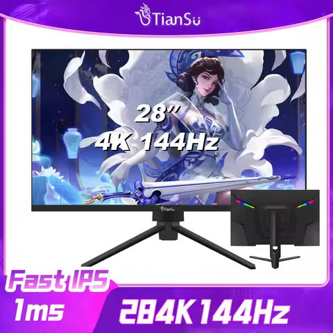 Tiansu gaming monitor 144Hz 4K 32 inch monitor computer 4K 144Hz monitor for PC 4K 32 inch hdmi2.1 f