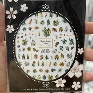 Nail Sticker - Decal Sticker Flower + Leaf + CA-300