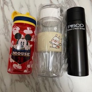 全新  香港迪士尼 米奇冷水壺 水壺 熱水瓶 水瓶