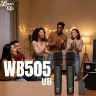 VF WB505 UB 2 Wireless Microphone 6.5mm Jack Mic Received Type-C Rechargerble Microphone