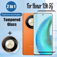 Honor X9b 5G 2 in 1 Tempered Glass Screen Protector For Honor X9a X7b X8b X5 X6a Plus 4G 9D Glass Pr