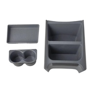 Double-Layer Car Seat Aisle Storage Box Bracket Tray Multifunctional Interior Modification Accessory
