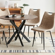 Business Modern Handle Nordic Metal Leg Light Luxury Single Dining Chair Living Room Backrest Chair 