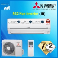 Aircond Mitsubishi Non Inverter (JR) 1hp/ 1.5hp/ 2hp