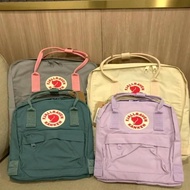 全新 Fjällräven Kanken 系列背囊 16L Classic / 7L Mini 北極狐 多色可選