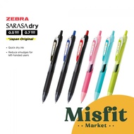 Zebra JJ31 Sarasa Dry Gel Pen 0.4 0.5 0.7 mm Quick Dry Pen Fastdry Fast Ballpoint Pen Sarasa Pen