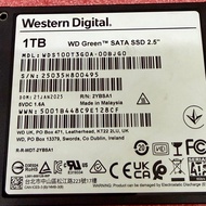 WD Green SSD 1TB SATA 2.5B 6Gb/s WDS100T3G0A 100% Health