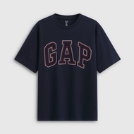 Gap | เสื้อยืดคู่รัก โลโก้ ผ้าฝ้าย ลำลอง