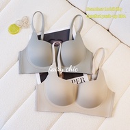 Seamless underwear ladies push up bra No wire bra Thin anti-sag bra Adjustable Soft Support Full Cov