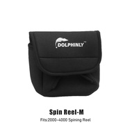 Cover Sarung Reel Pancing Spinning 500-6000 Size S M L Tebal Pelindung Murah - Engkus Fishing - Pouc