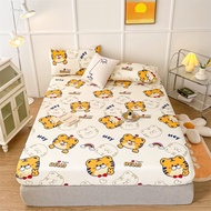 880TC Bedsheet Super single/Queen/King For 3 Sizes bedding sheet fitted bedsheet Cute Cartoon bed sh