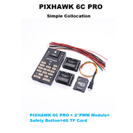 PIXHAWK 6C PRO FMUV6C Ardupilot PX4 32 Bit Flight Controller Autopilot with 4G SD Safety Built-in Bu