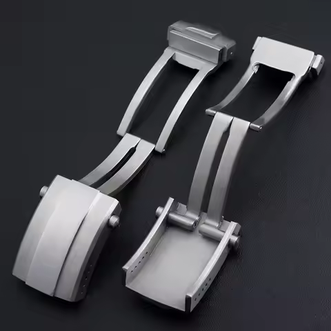 Stainless steel Folding Buckle For Breitling Buckle Super Ocean Avenger Rubber Silicone Watchband Si