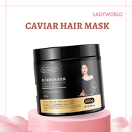 Hunmui Caviar Hair Treatment Mask Keratin Deep Treatment 500g Moisturising Split Ends Frizzy Hair Sa