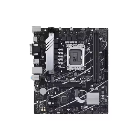 ASUS PRIME B760M-K Motherboard DDR4 Support 12th 13th Gen Intel Core I7 I5 I3 Pentium Celeron LGA 17