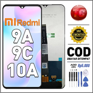 LCD Redmi 9A 9C 10A Original asli Fullset Glass Touchscreen Digitizer ori COD