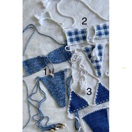 Crochet bikini set - Crochet beach bikini set
