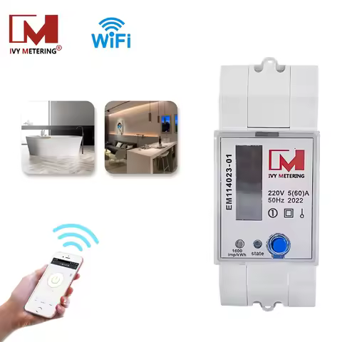 EM114023-01 Wi-Fi coverage energy meter wifi smart energy meter building wifi for generating electri