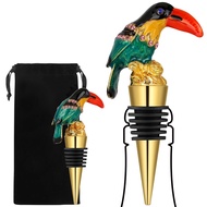 Colorful Toucan Wine Stopper Bottle Stoppers for Champagne Saver Accessory Gift
