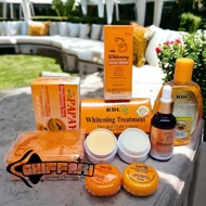 Paket RDL 5in1 Treatment Whitening 8 Days Facial Serum Face Cleanser Papaya Day & Night Cream Sabun 