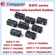 D2FC For Original OMRON Mouse Button Fretting D2FC-F-7N 10M 20M OF D2FC-F-K 50M  Mouse Micro Switcha