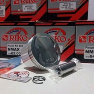 PISTON KIT/SEHER SET RING BORE UP YAMAHA N MAX DEC/XB SIZE 60/61/62/63/64/65/66 MM PEN 14 AEROX LEXY