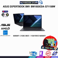 [ผ่อน0%10ด.]ASUS EXPERTBOOK BM1 BM1503CDA-S71158W/R5 7535HS/ประกัน3YearsOnsite+1YearPerfectWarranty/