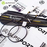 Raket Bulu Tangkis ALPSPORT XHP 6U 72G G4 T700 Raket Bulu Tangkis Serat Karbon Penuh 30LBS ALP Asli