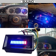 12V Universal Motorcycle Car Oil scale meter LED Oil Fuel level Motorcycle Car Oil scale meter LED O