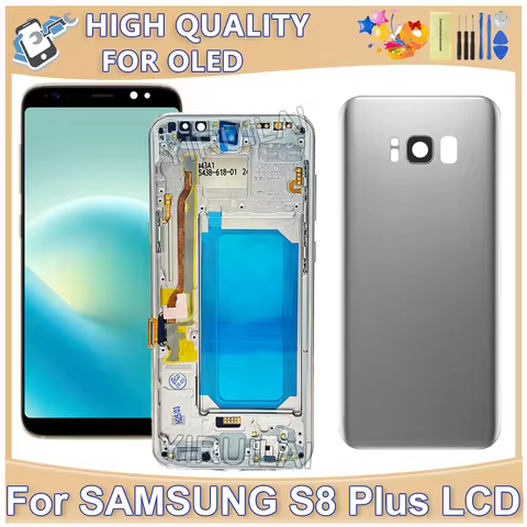OLED S8 Plus G955F LCD Screen Assembly For Samsung Galaxy S8 Plus LCD Display Digital Touch Screen W