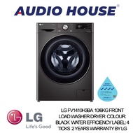 LG FV1410H3BA  10/6KG FRONT LOAD WASHER DRYER  COLOUR: BLACK  WATER EFFICIENCY LABEL: 4 TICKS 2 YEARS WARRANTY BY LG